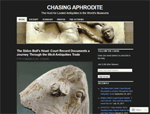 Tablet Screenshot of chasingaphrodite.com